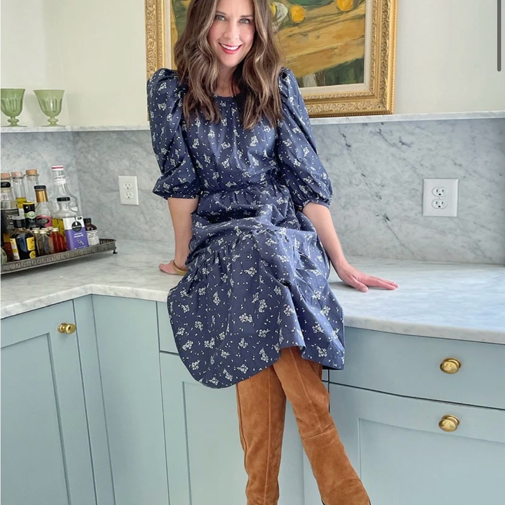 Summersalt NWT SM Chic Navy Floral Dress